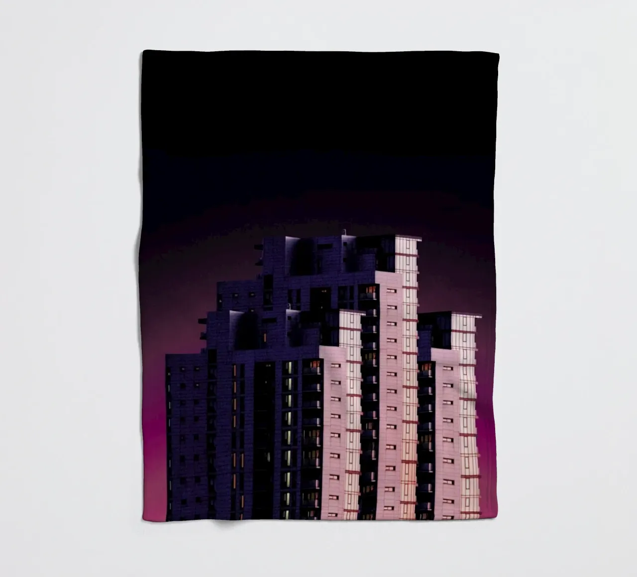 Violet Skies @heysupersimi fleece blanket by EyeEm Mobile GmbH