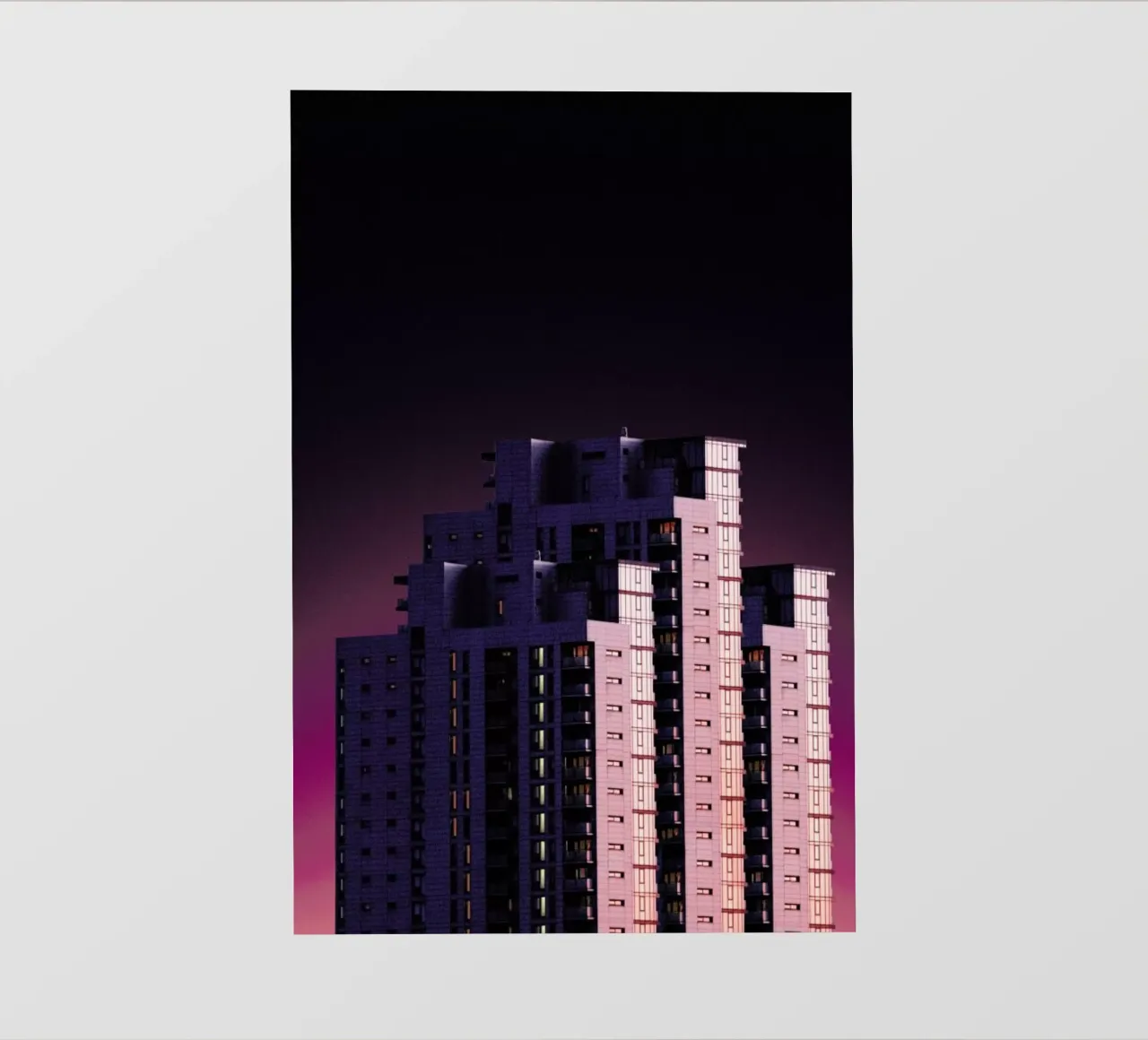Violet Skies @heysupersimi pvc cover by EyeEm Mobile GmbH