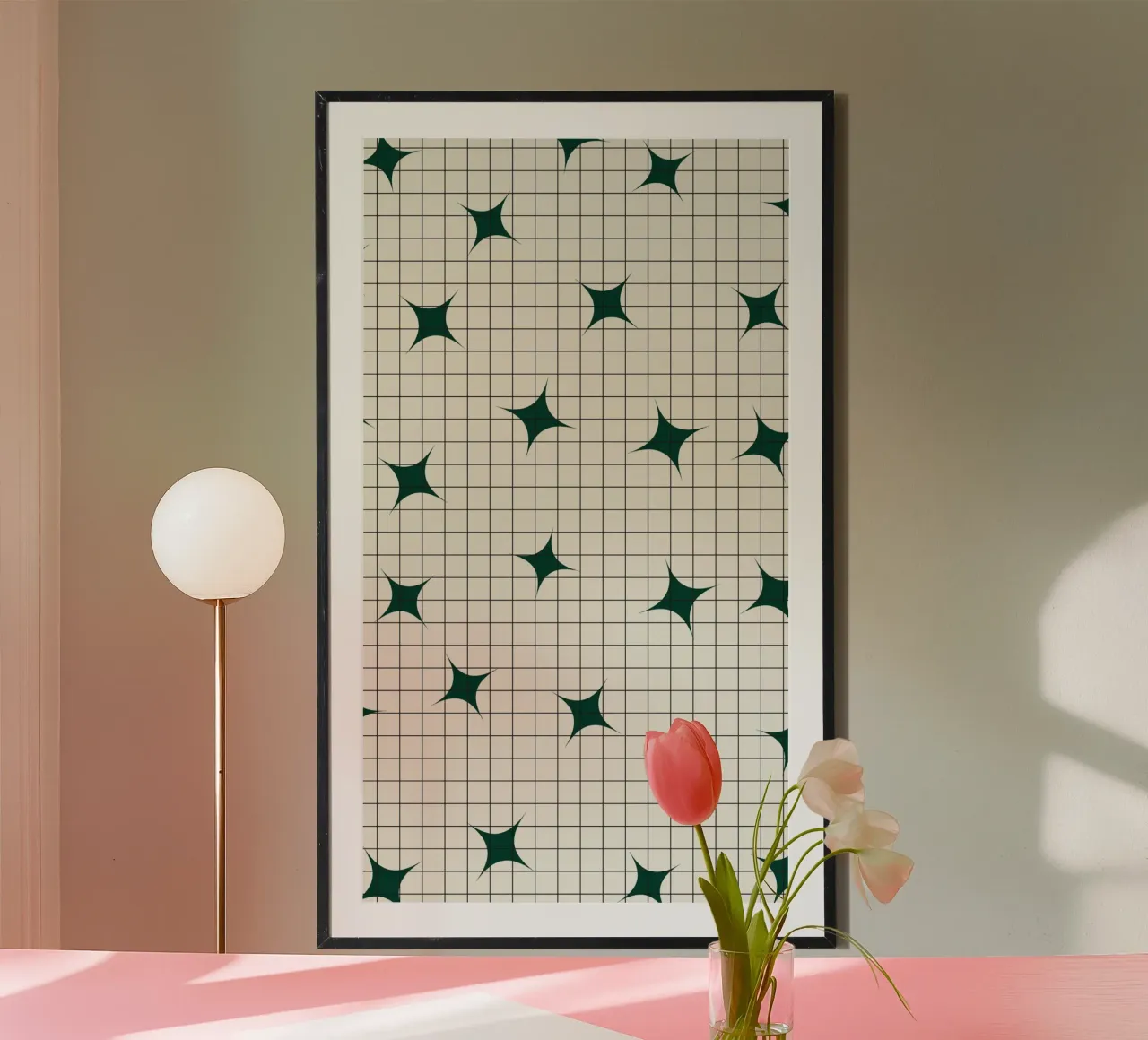 Grid Spark poster da galihstudio