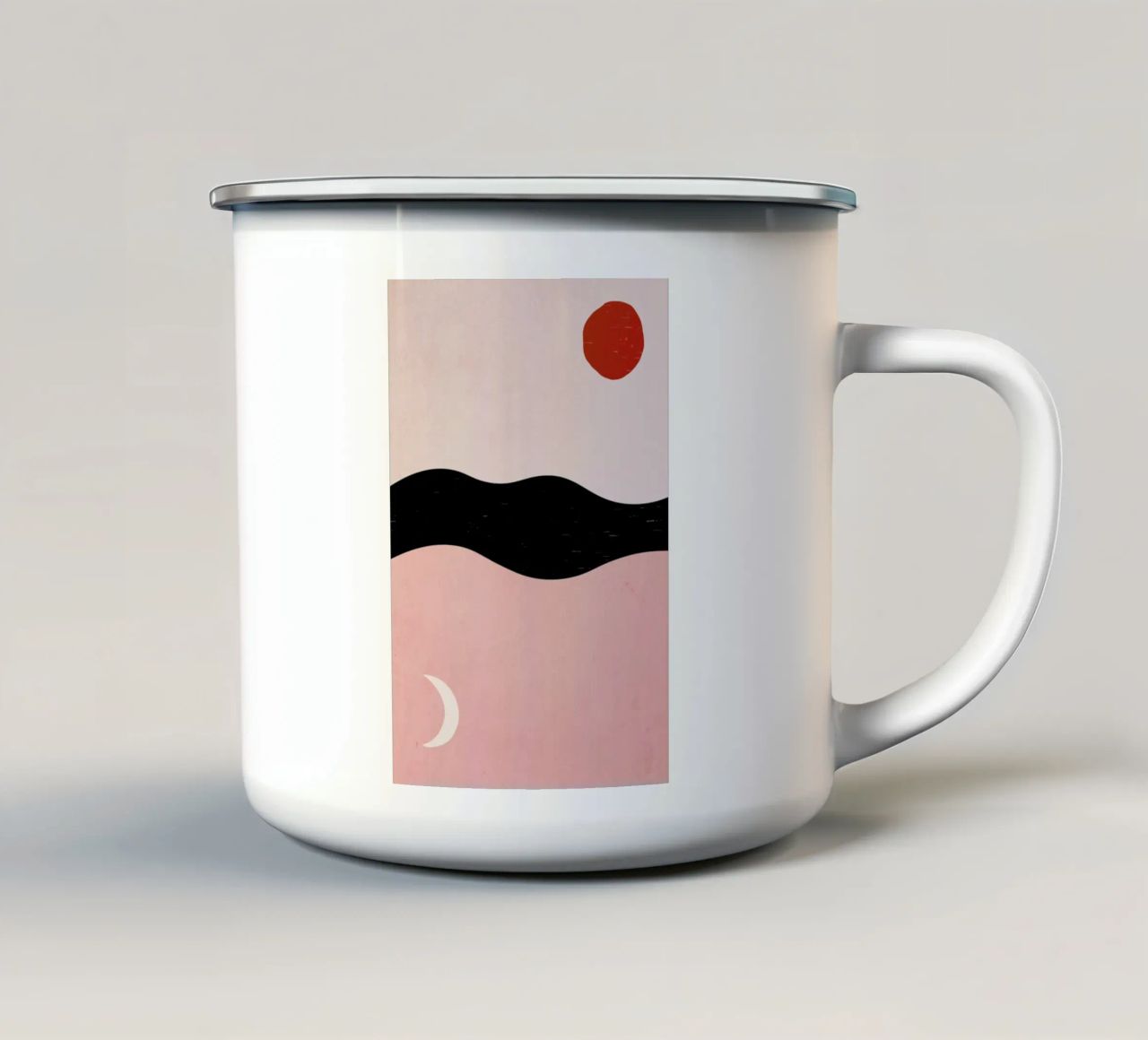 In Between tazza in smalto da Pure