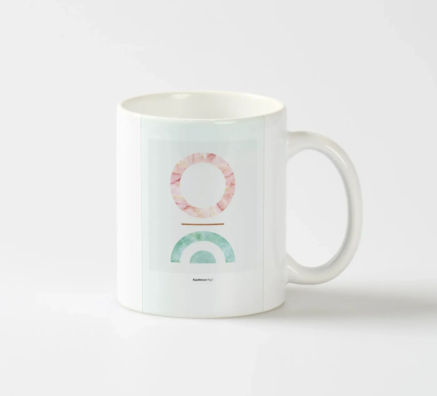 Equilibrium 2 ceramic mug by LeDieg