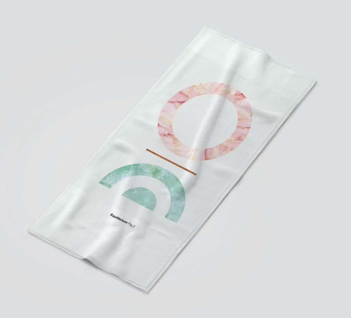 Equilibrium 2 beach towel by LeDieg