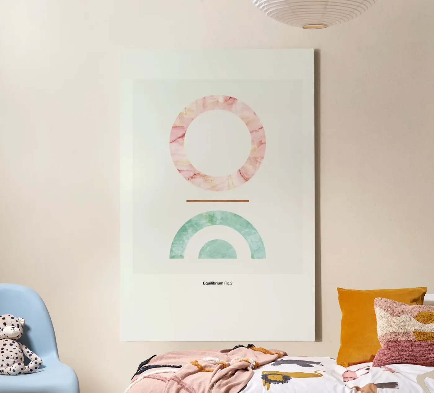 Equilibrium 2 canvas van LeDieg