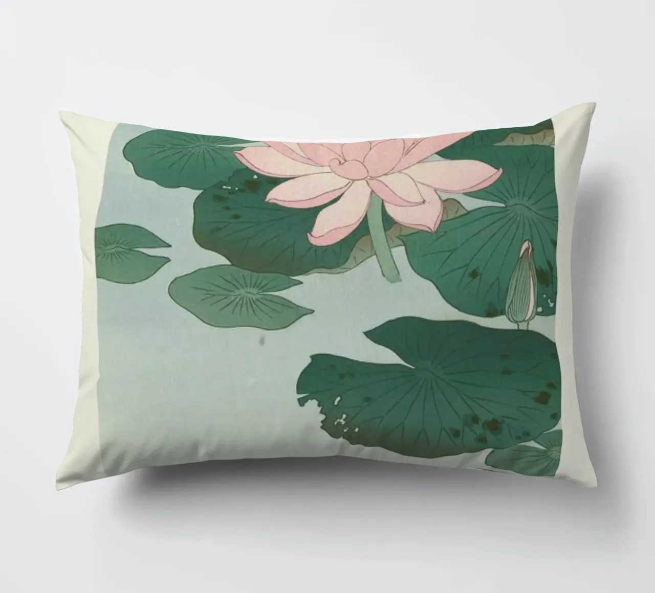 Ohara Shôson - Flowering Water Lily cuscino da ARTOTHEK