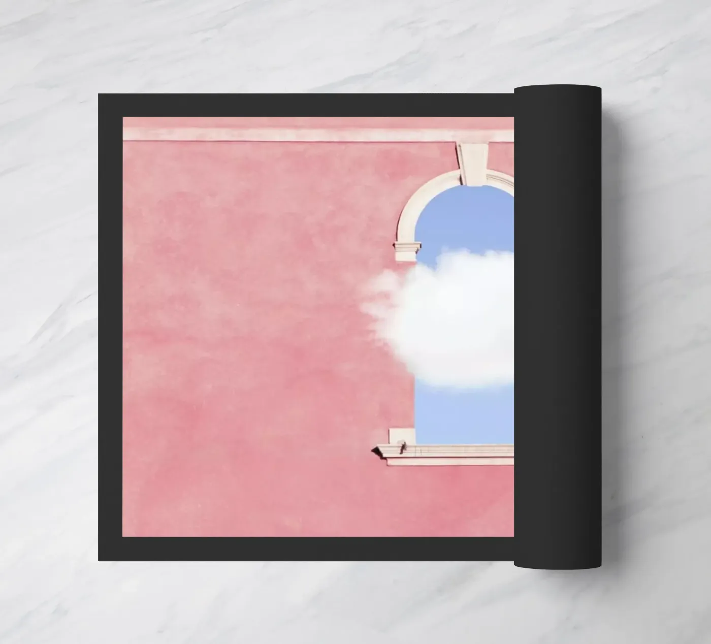Shy Cloud doormat by Rupert Höller