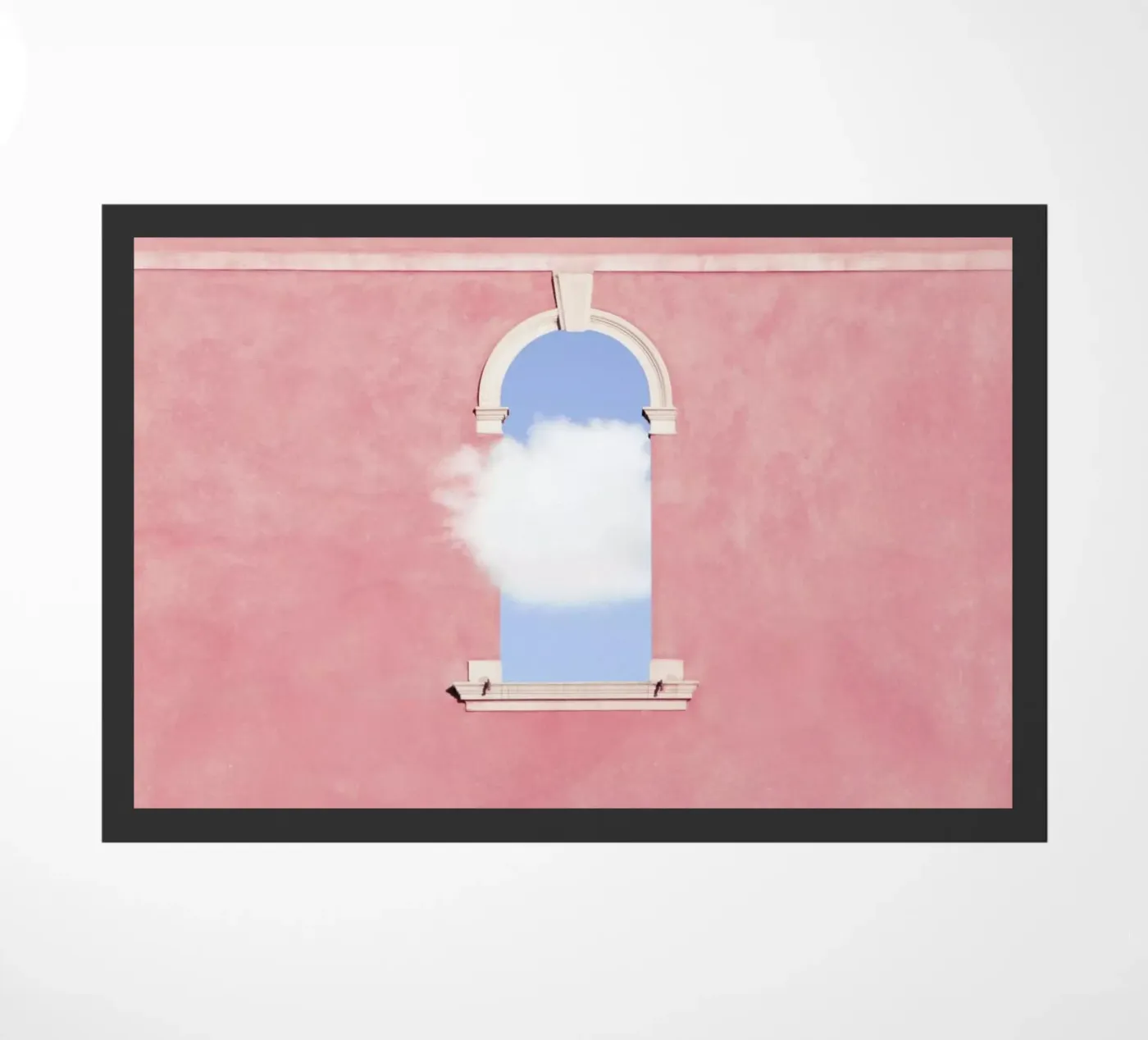 Shy Cloud doormat by Rupert Höller