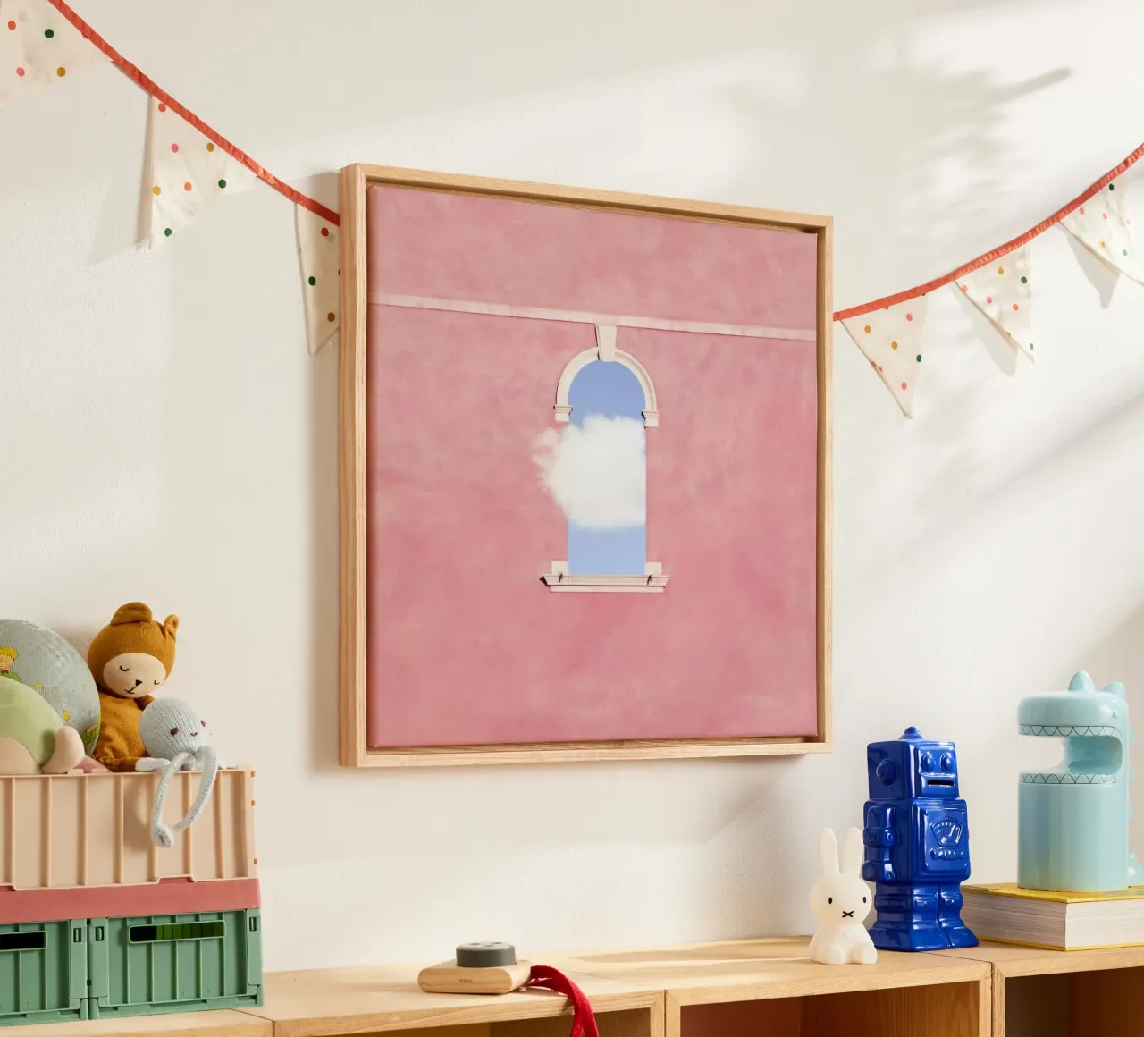 Shy Cloud canvas by Rupert Höller