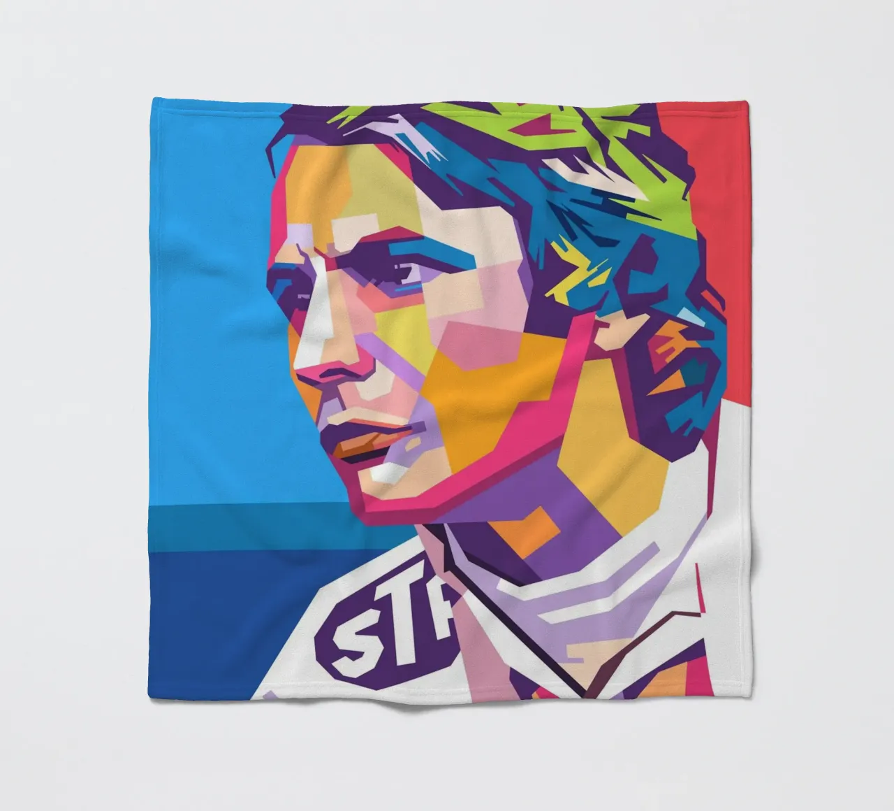 L'icona della Formula Uno Niki Lauda coperta in pile da Hantamrata