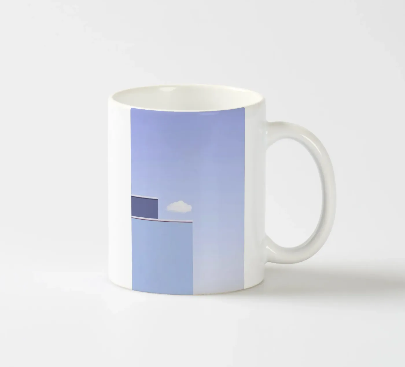 Fitting In ceramic mug by Rupert Höller