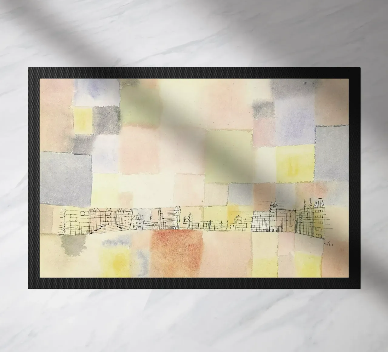 Klee - New Part of the Town M zerbino da ARTOTHEK