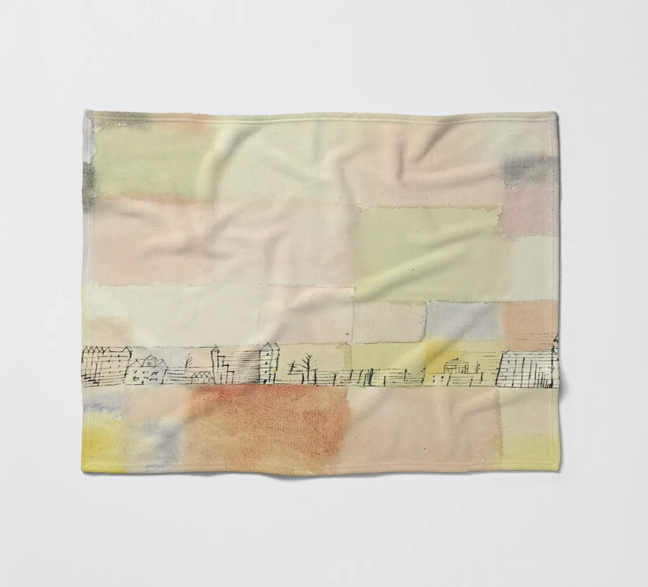 Klee - New Part of the Town M coperta in pile da ARTOTHEK