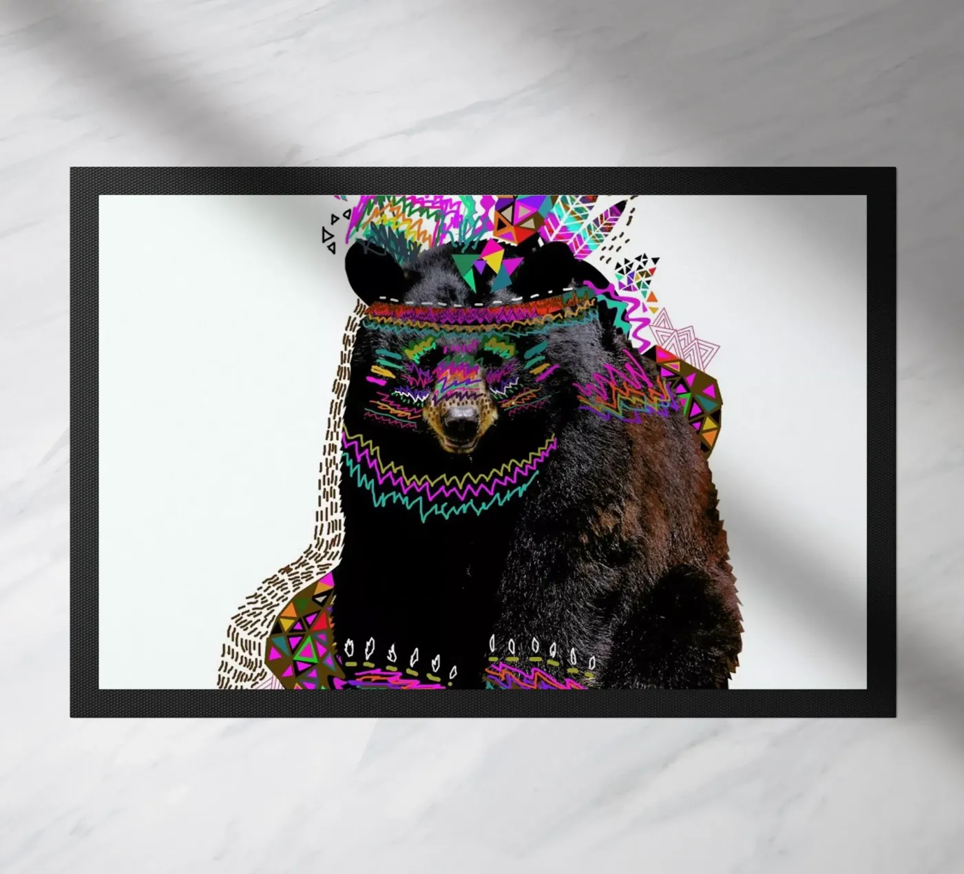 Ohwkari doormat by Kris Tate