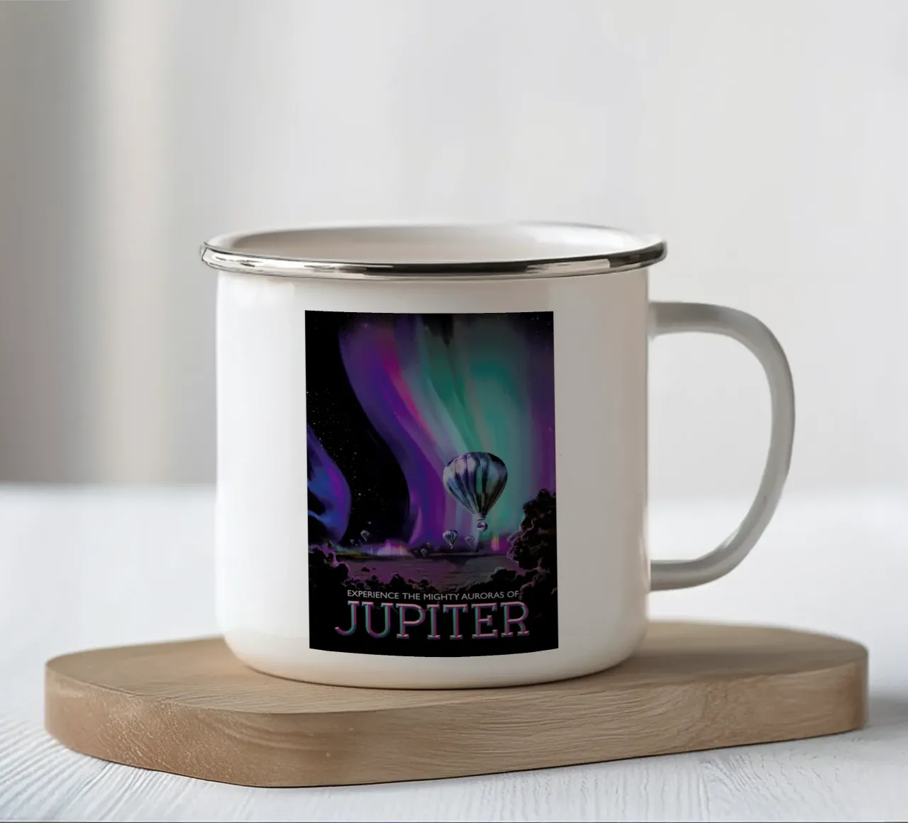 Jupiter tazza in smalto da Studio One