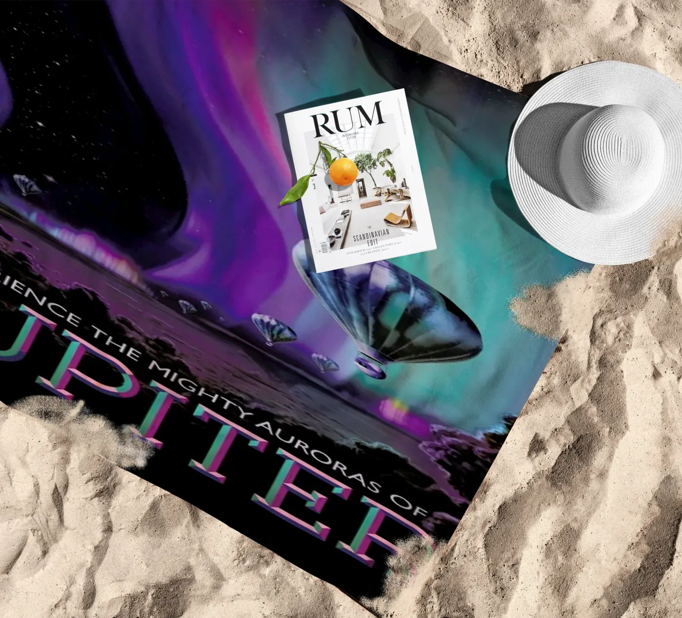 Jupiter beach towel by Studio One