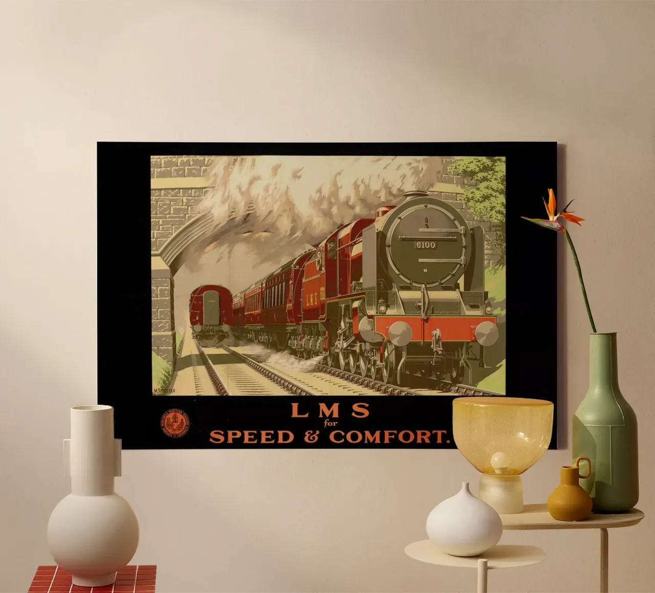 Secretan - LMS for Speed and Comfort tela da ARTOTHEK