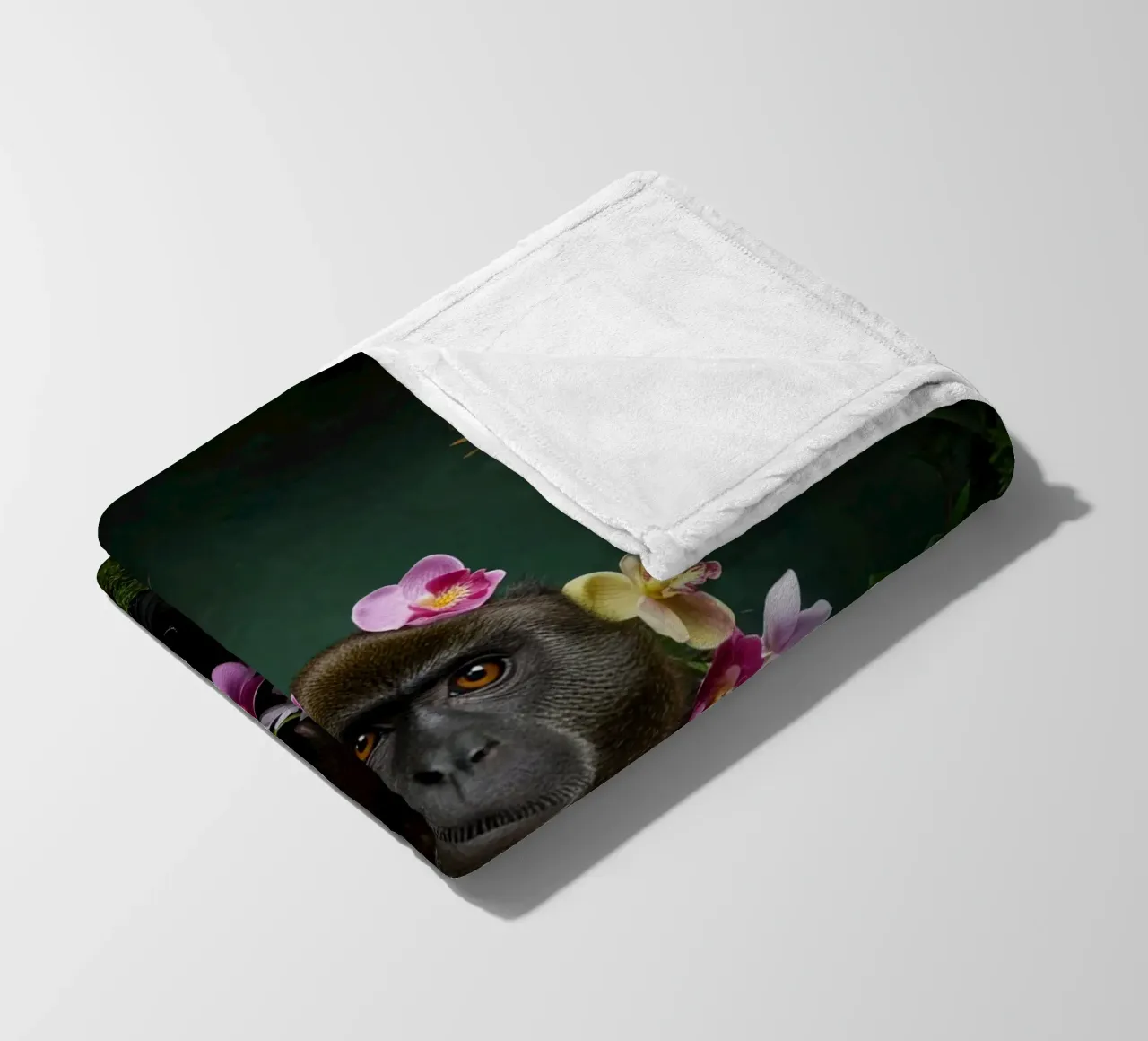Scimmia botanica coperta in pile da Pawtrait Studio