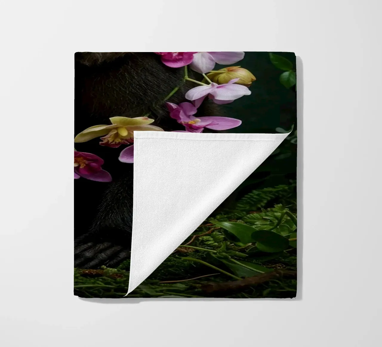 Botanical Monkey telo mare da Pawtrait Studio