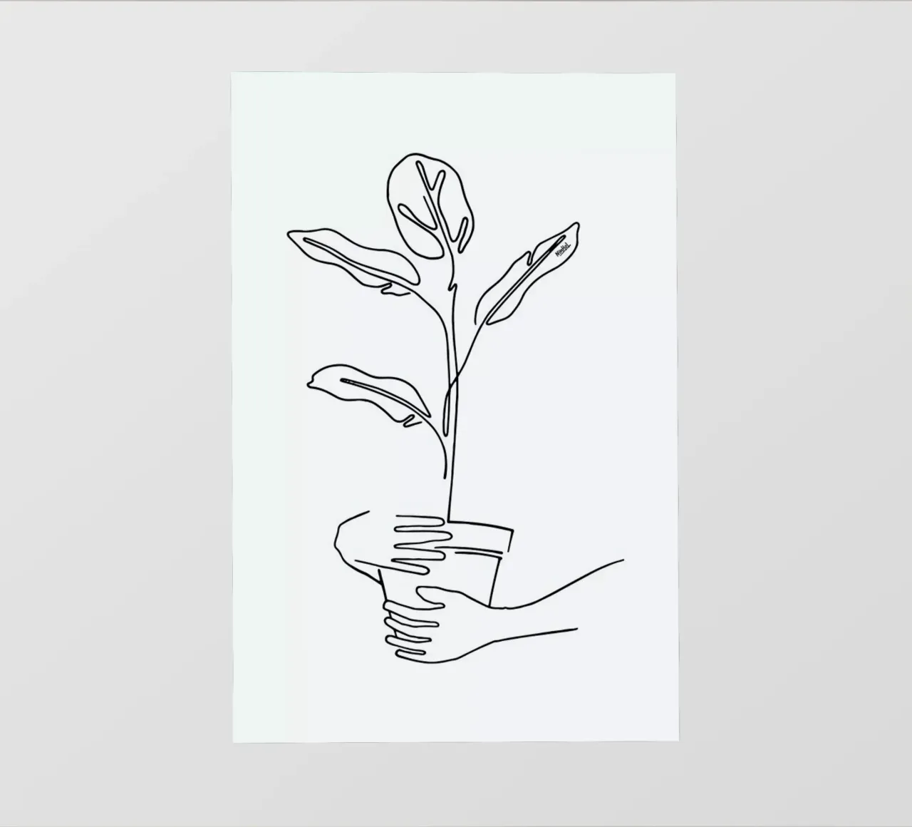 Mood Plants pellicola backlit da Ninhol