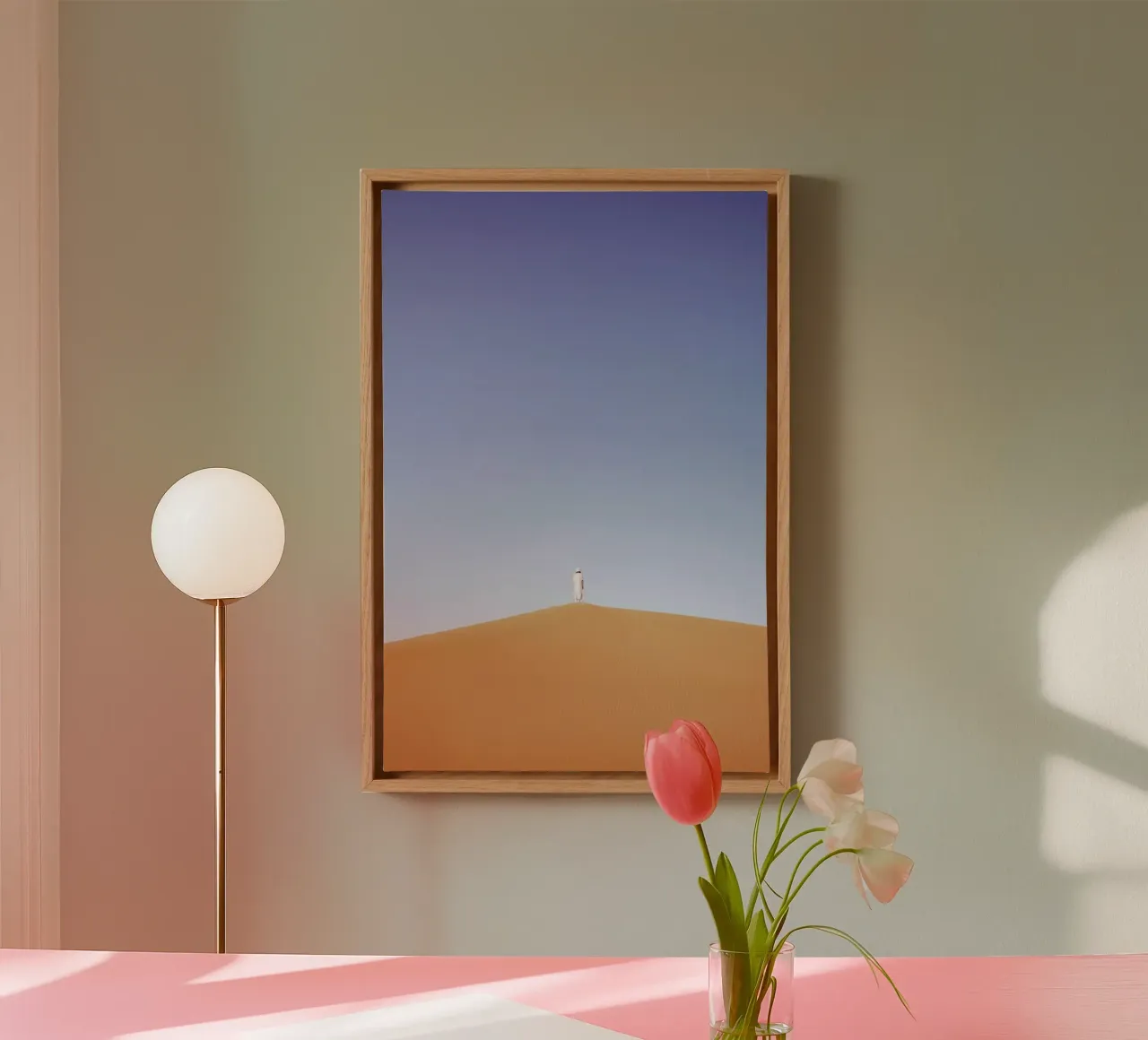 Dune View canvas van Rupert Höller