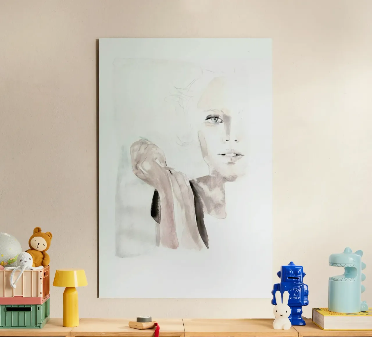 The Ganzfeld Effect forex plate by Victoria Verbaan