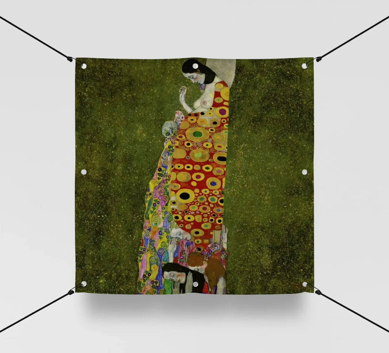 Klimt - The Hope II telo in pvc da ARTOTHEK