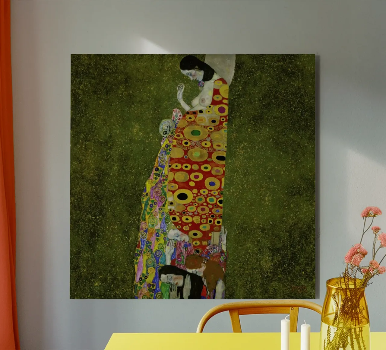 Klimt - The Hope II alluminio dibond da ARTOTHEK
