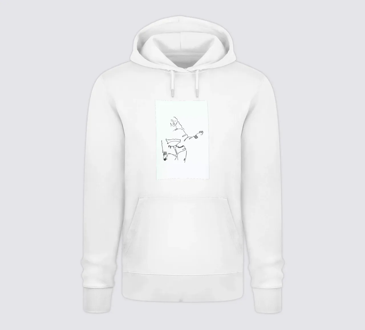 Save The Queen felpa con cappuccio da Ninhol