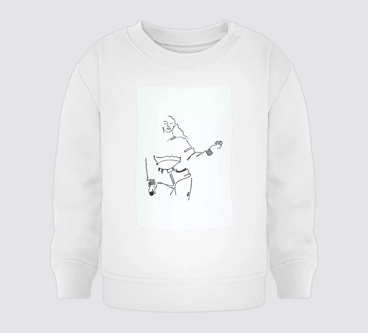 Save The Queen felpa neonato da Ninhol