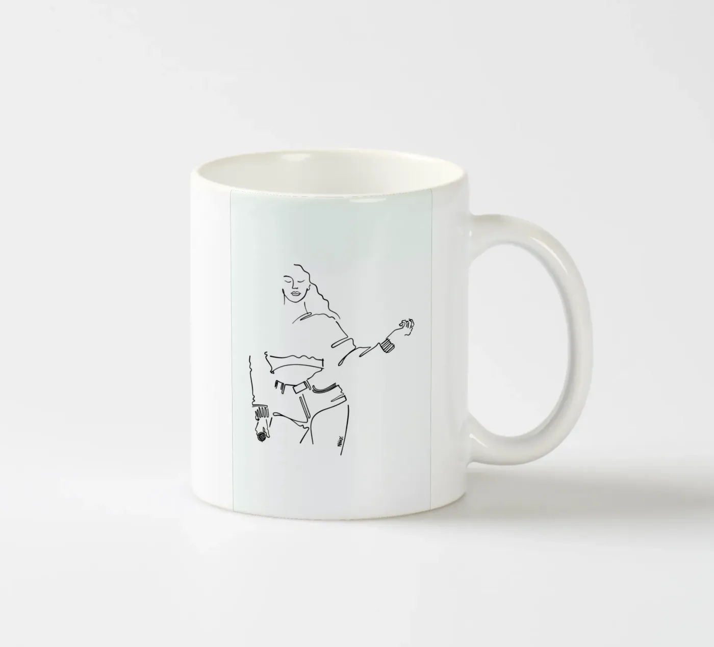 Save The Queen ceramic mug by Ninhol