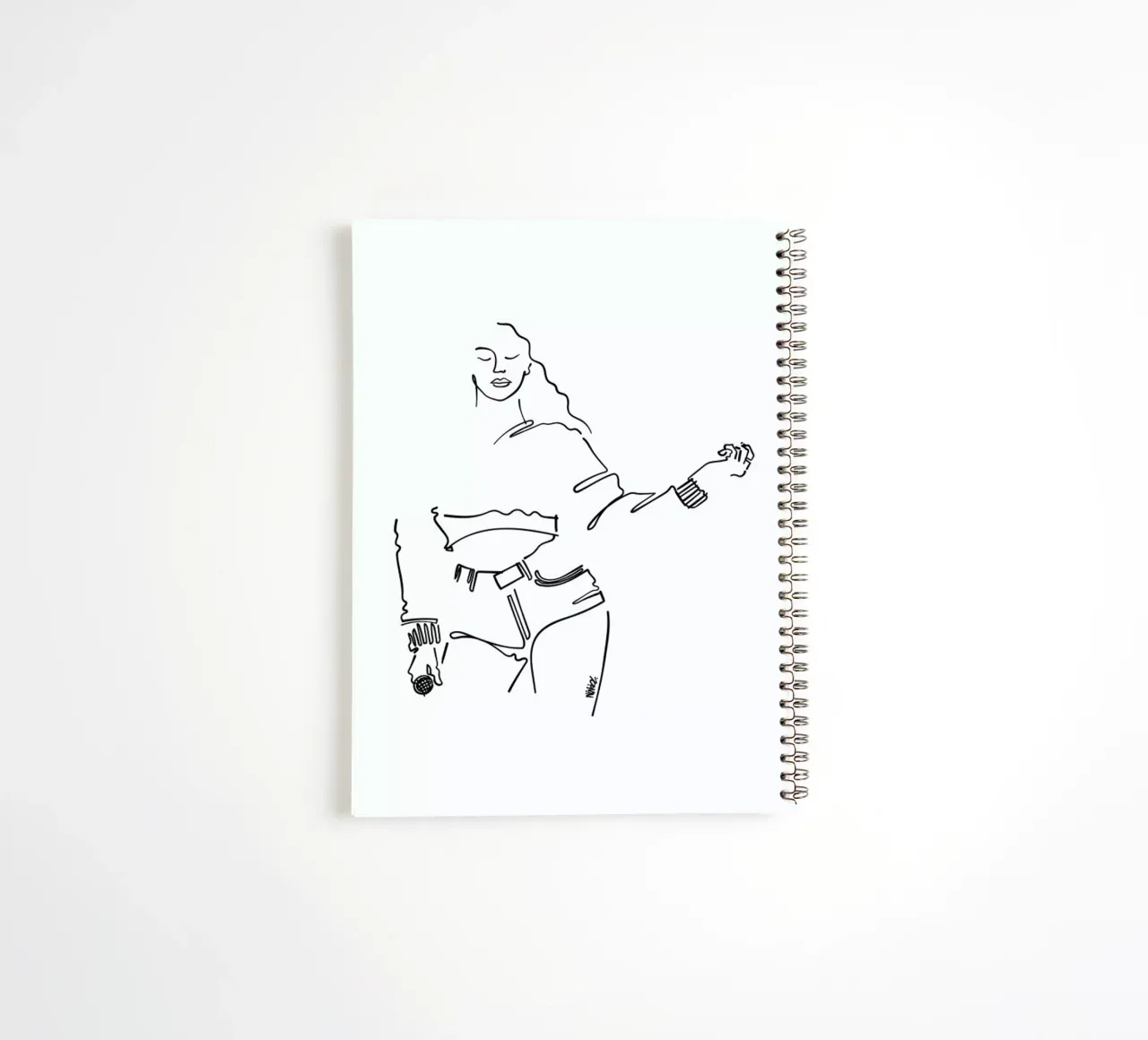 Save The Queen spiral notebook by Ninhol
