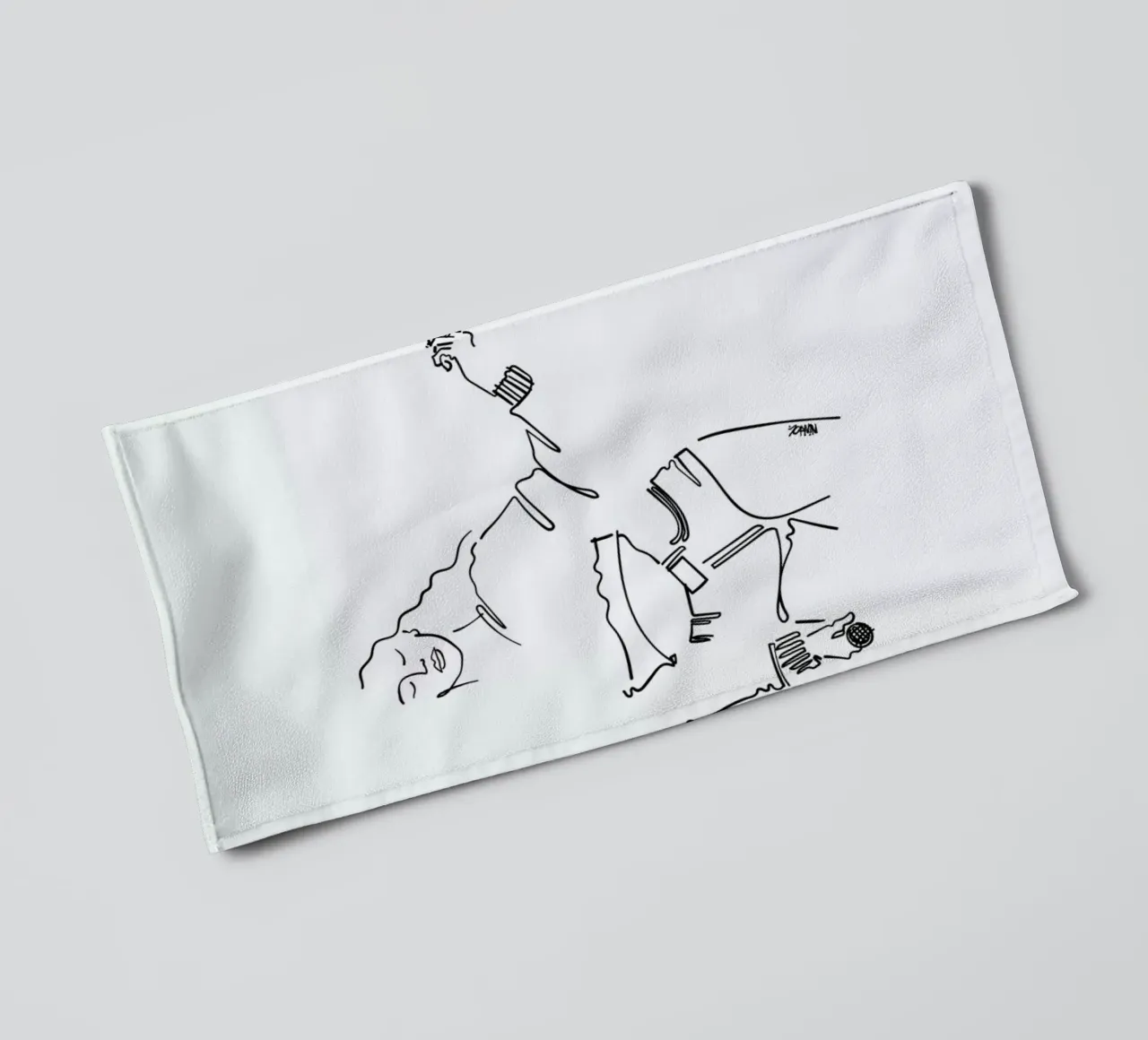 Save The Queen asciugamano da bagno da Ninhol