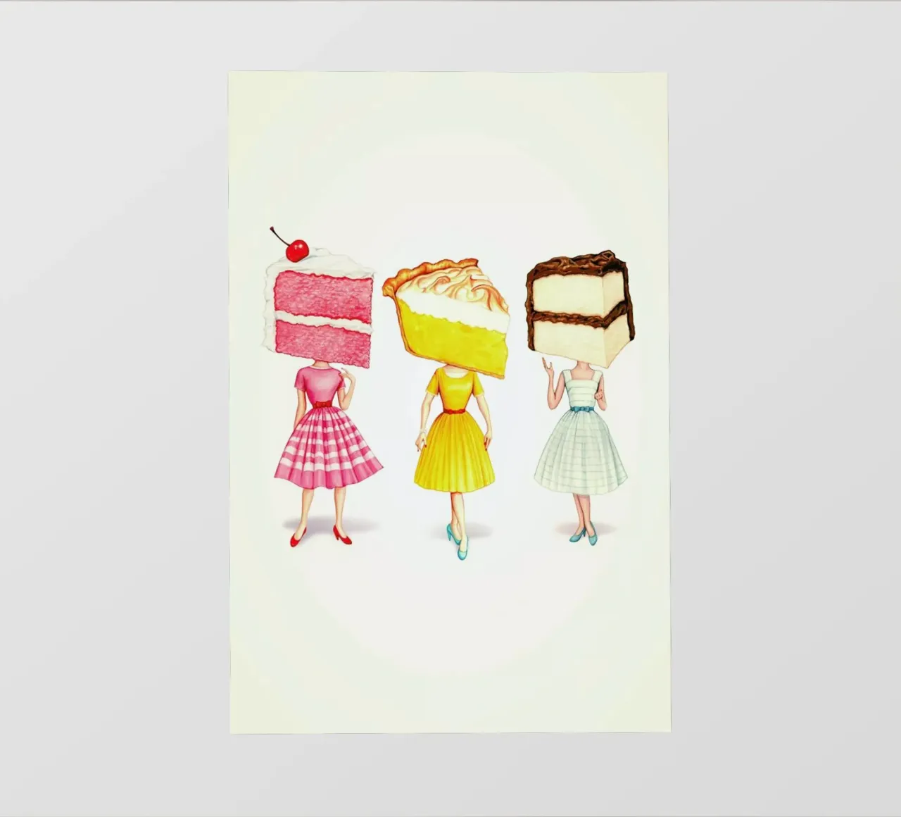 Cakeheads Group telo in pvc da Kelly Gilleran