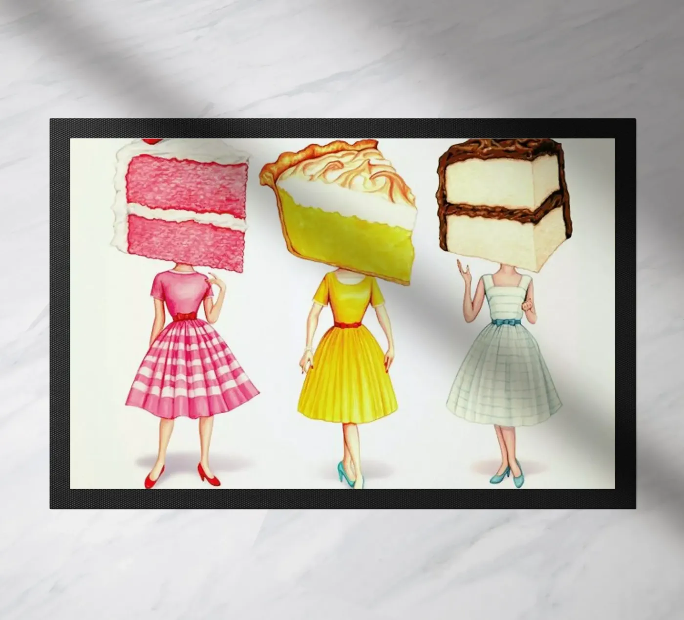 Cakeheads Group deurmat van Kelly Gilleran
