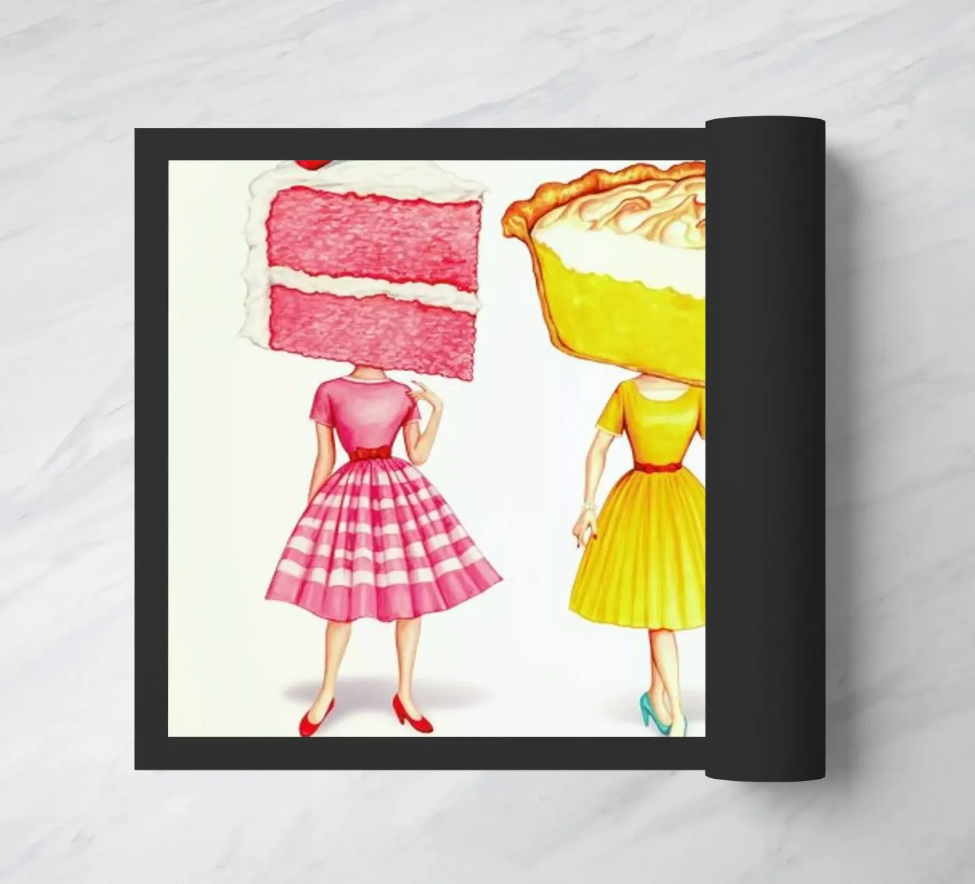 Cakeheads Group deurmat van Kelly Gilleran