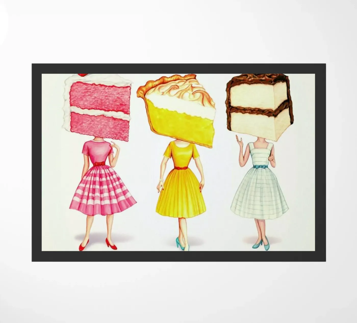 Cakeheads Group deurmat van Kelly Gilleran