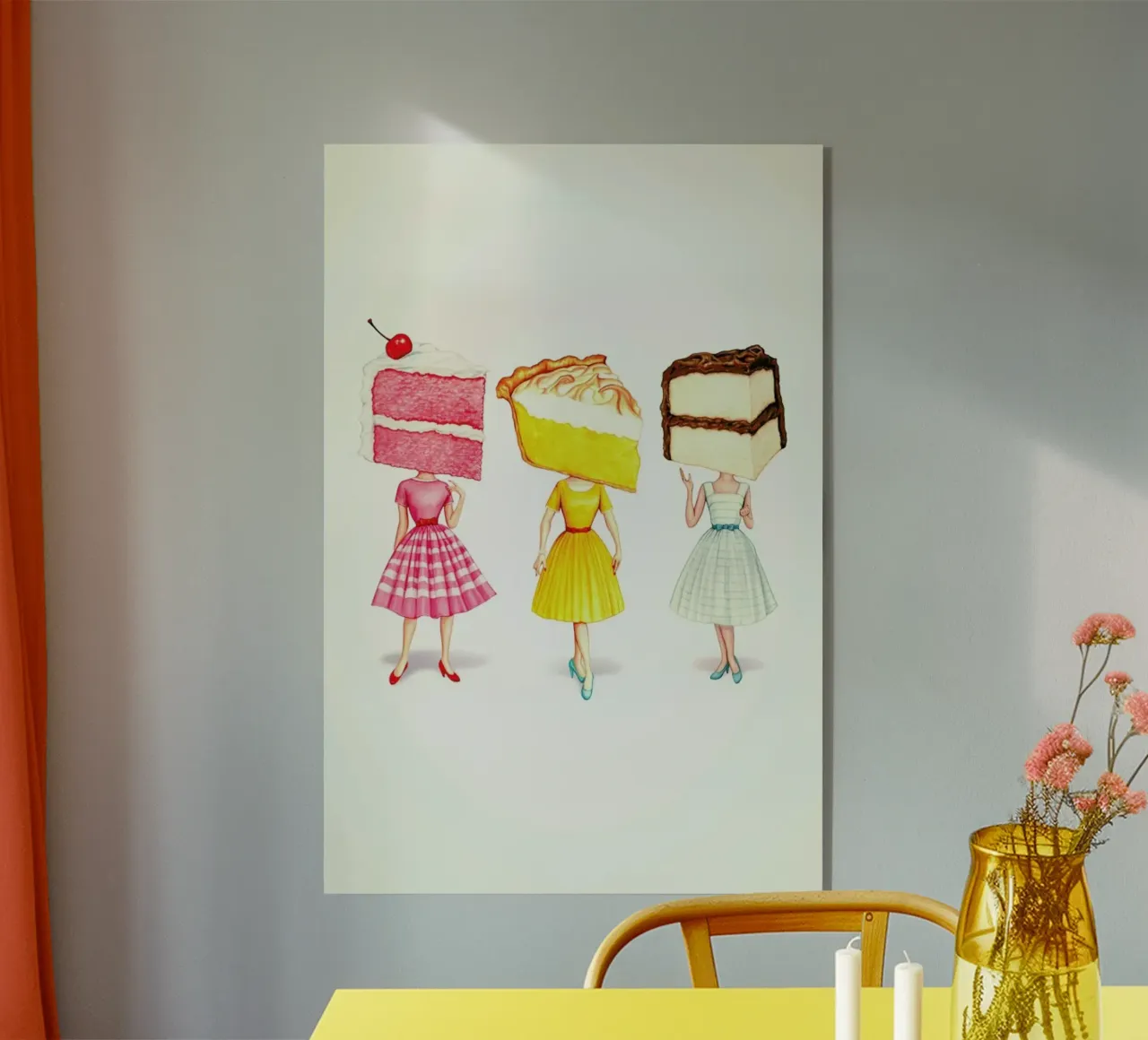 Cakeheads Group plexiglass da Kelly Gilleran