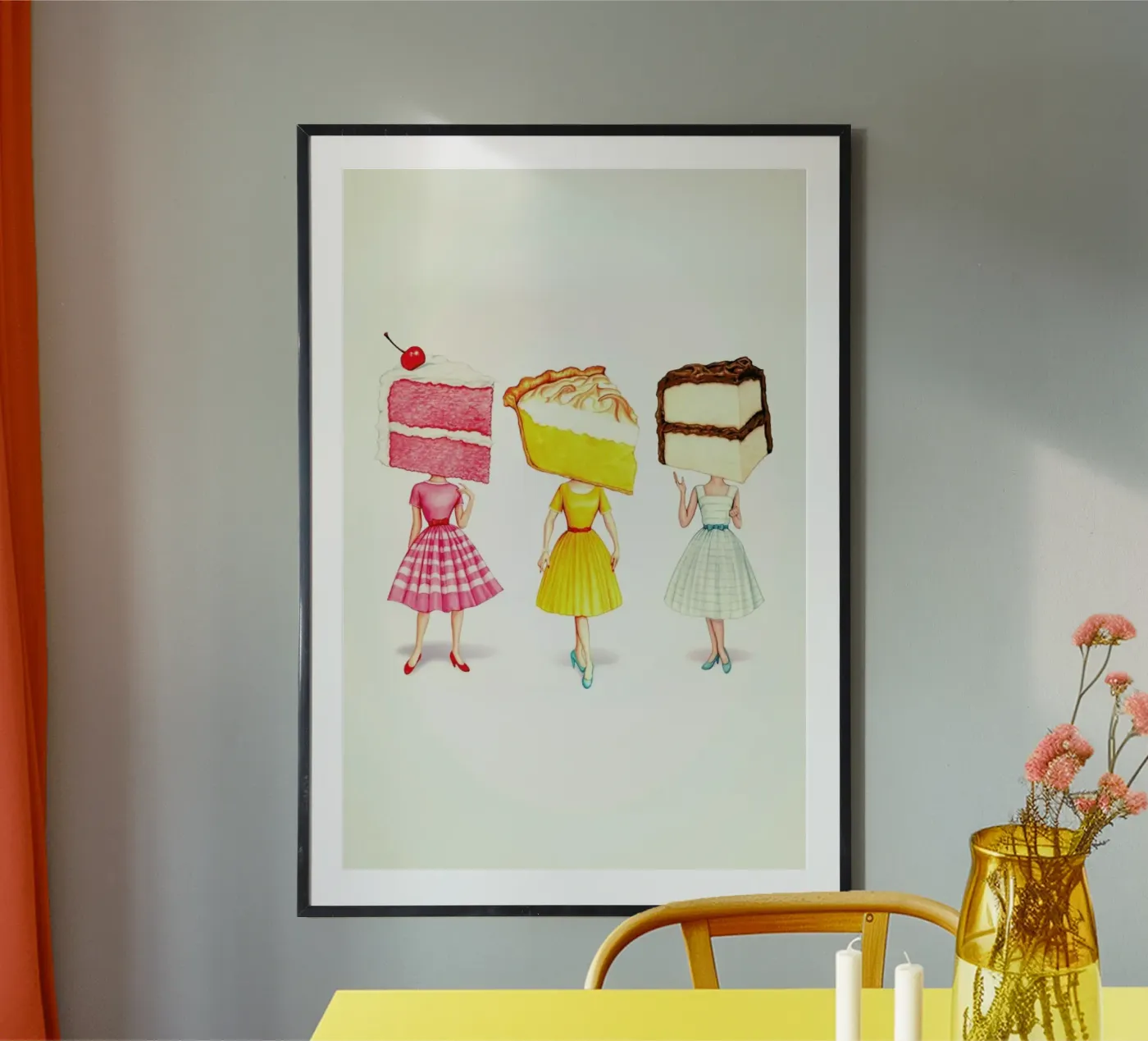 Cakeheads Group poster by Kelly Gilleran