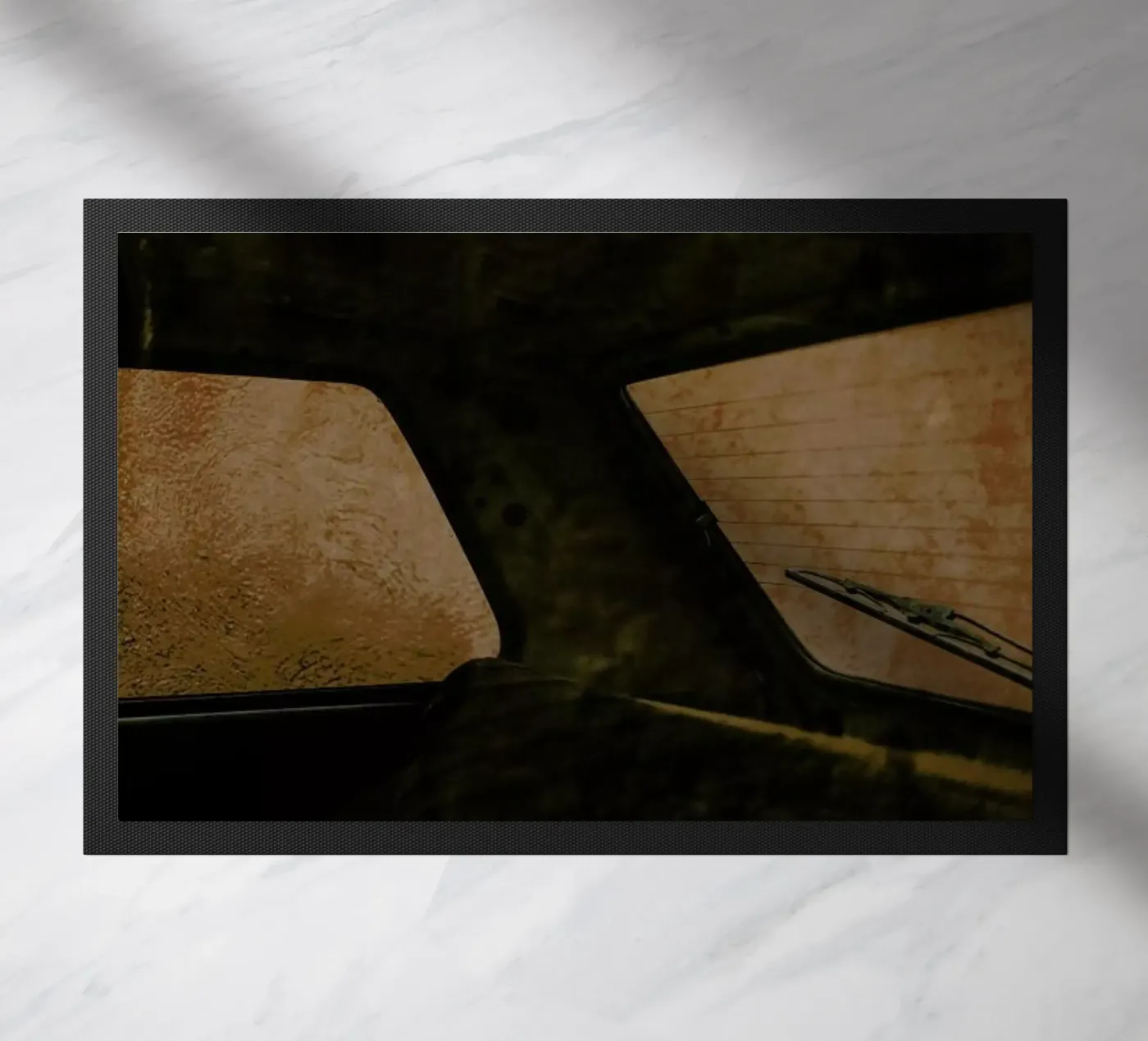 Panda doormat by Chris Abatzis