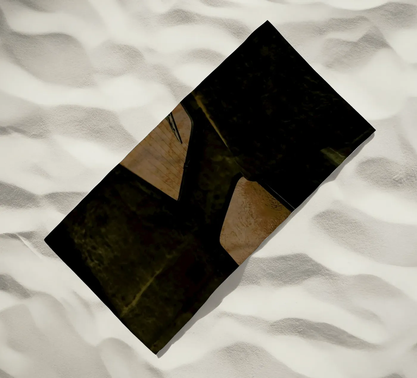 Panda beach towel by Chris Abatzis