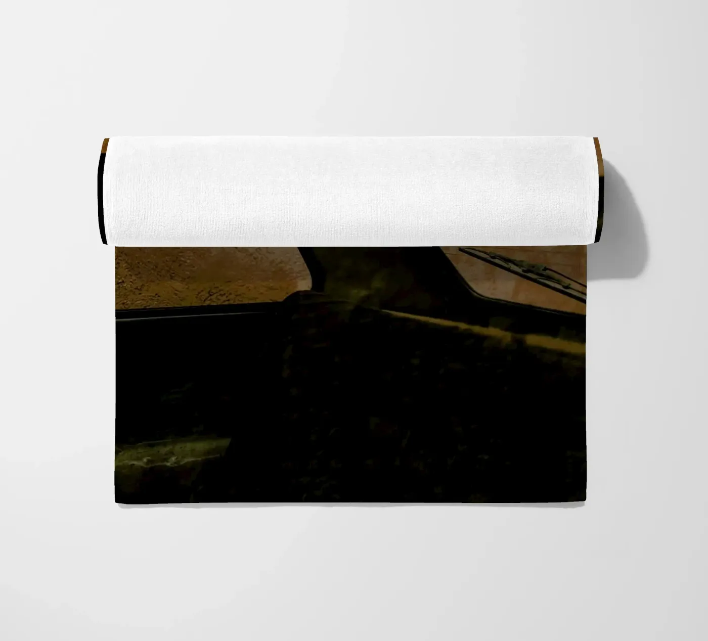 Panda strandhanddoek van Chris Abatzis
