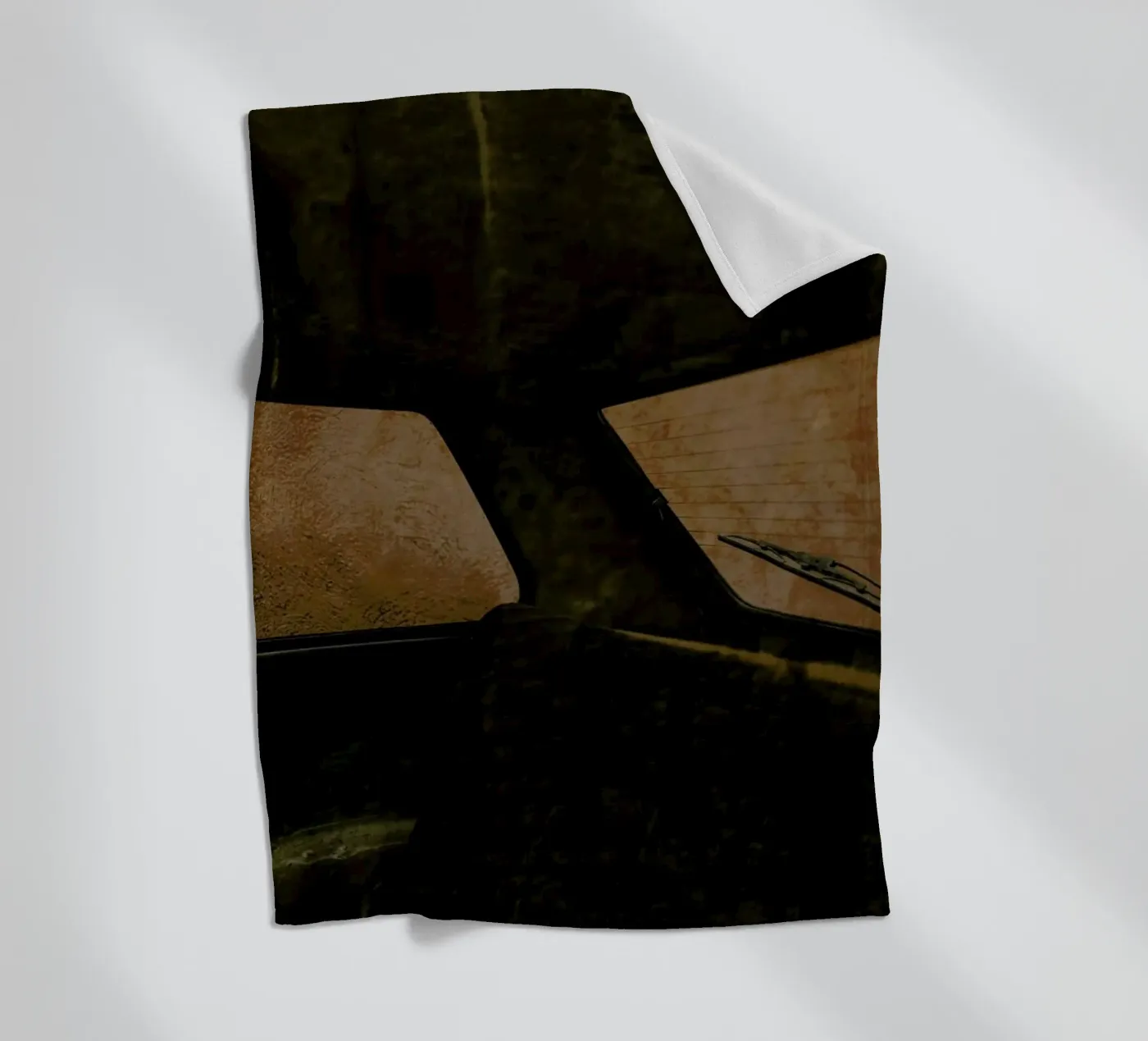 Panda Fleecedecke von Chris Abatzis