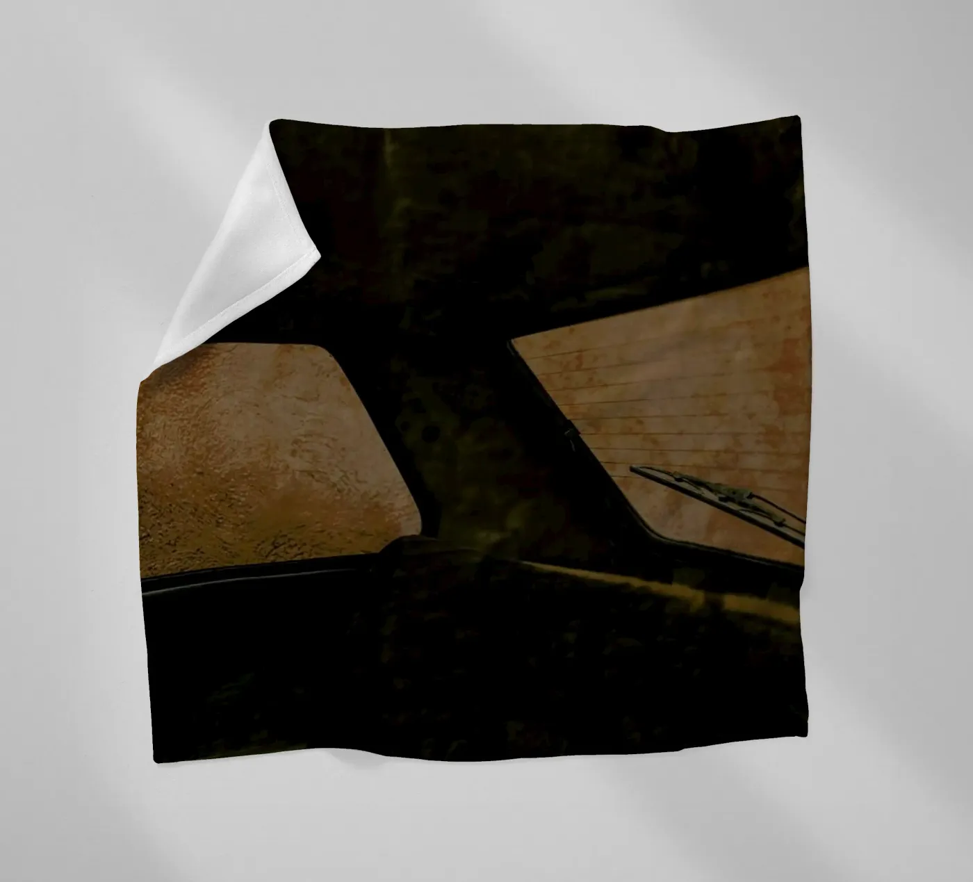 Panda Fleecedecke von Chris Abatzis