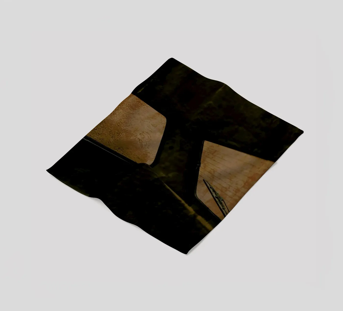 Panda Fleecedecke von Chris Abatzis