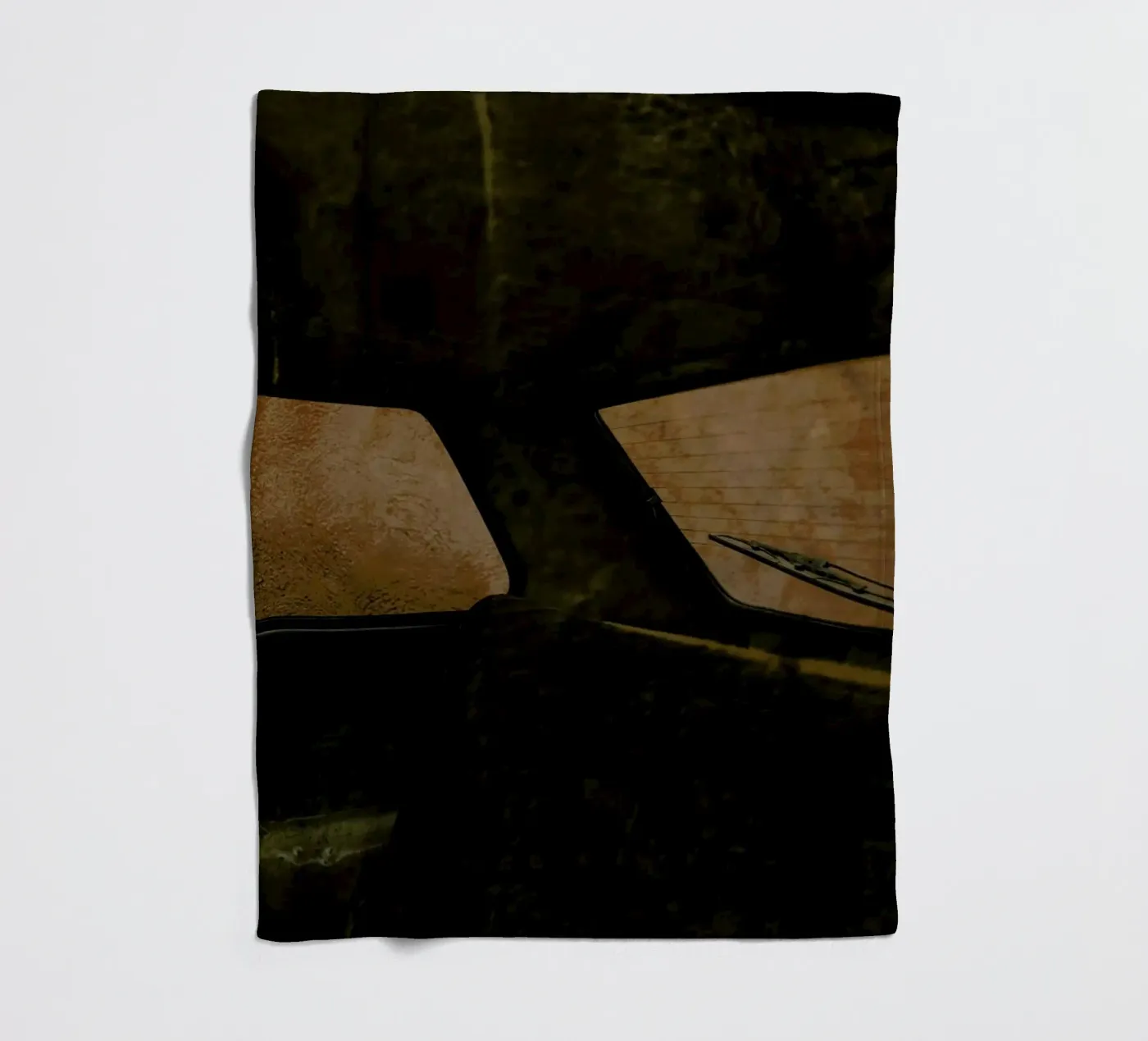 Panda Fleecedecke von Chris Abatzis