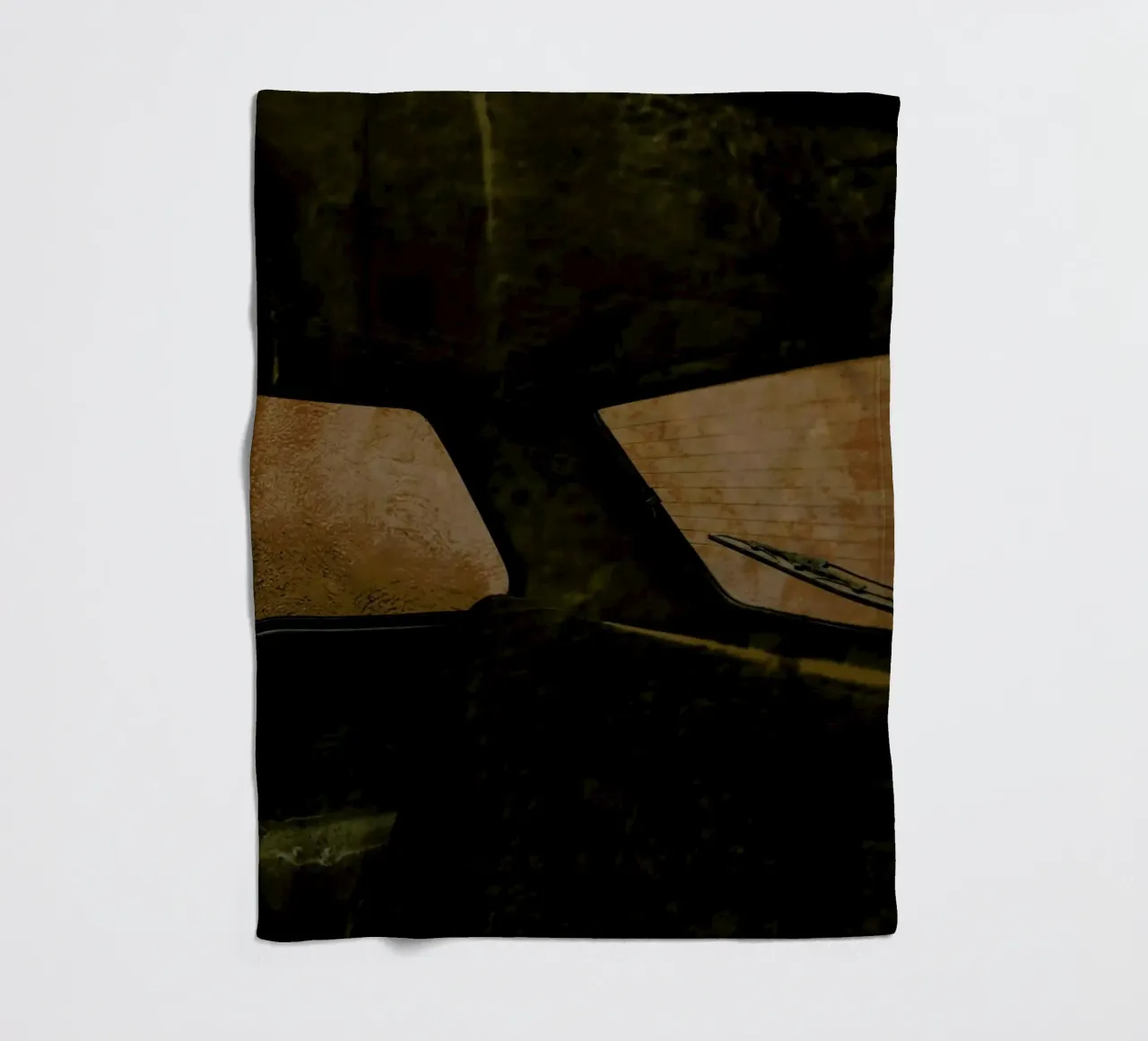 Panda Fleecedecke von Chris Abatzis