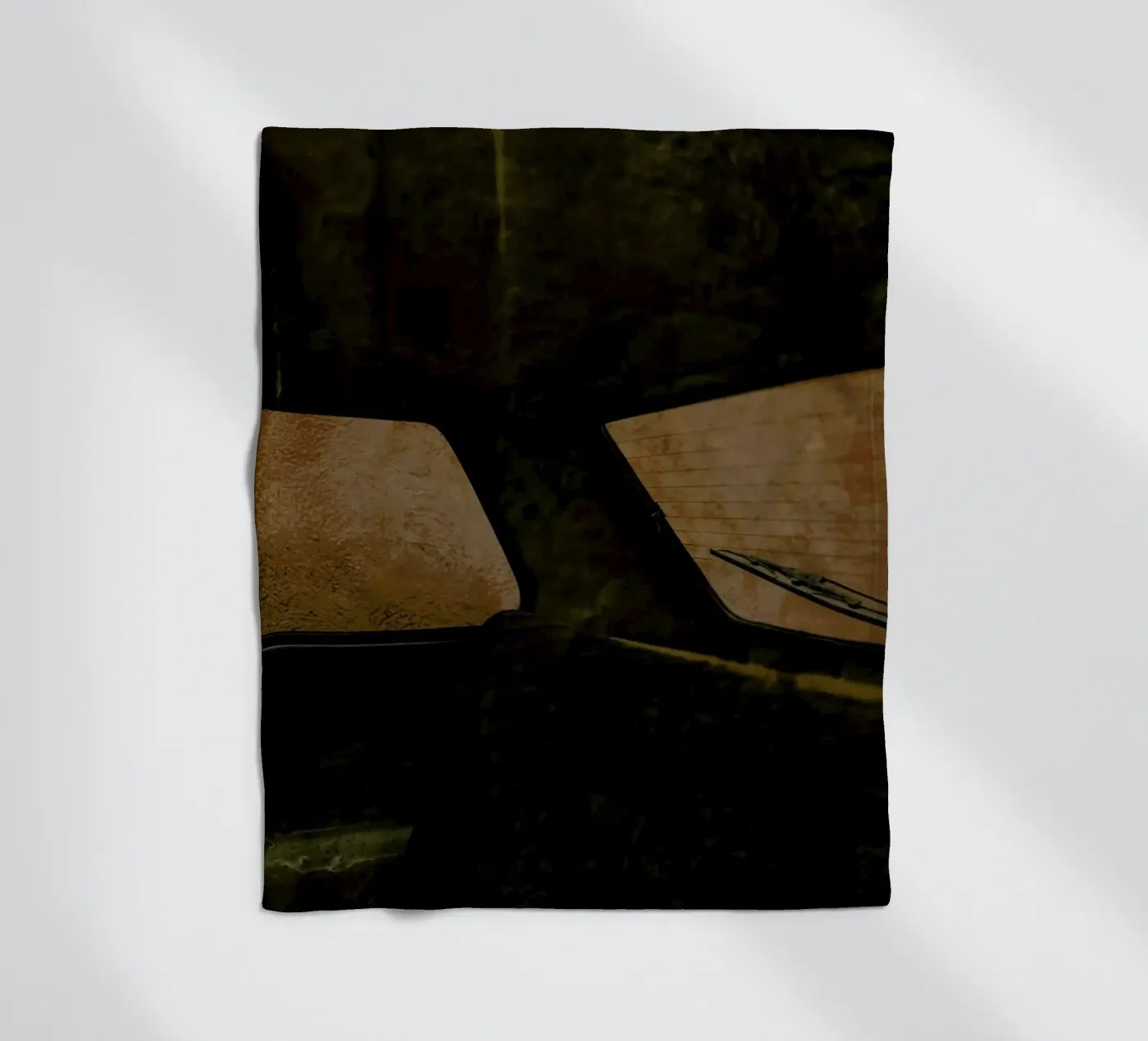 Panda Fleecedecke von Chris Abatzis