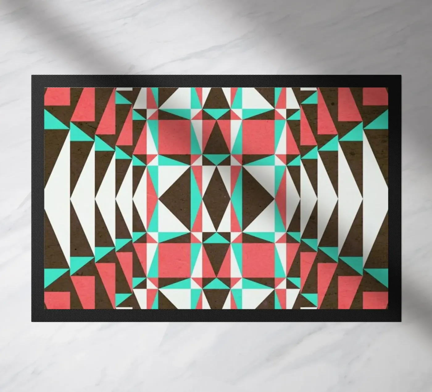 Newermind doormat by Lines Inside