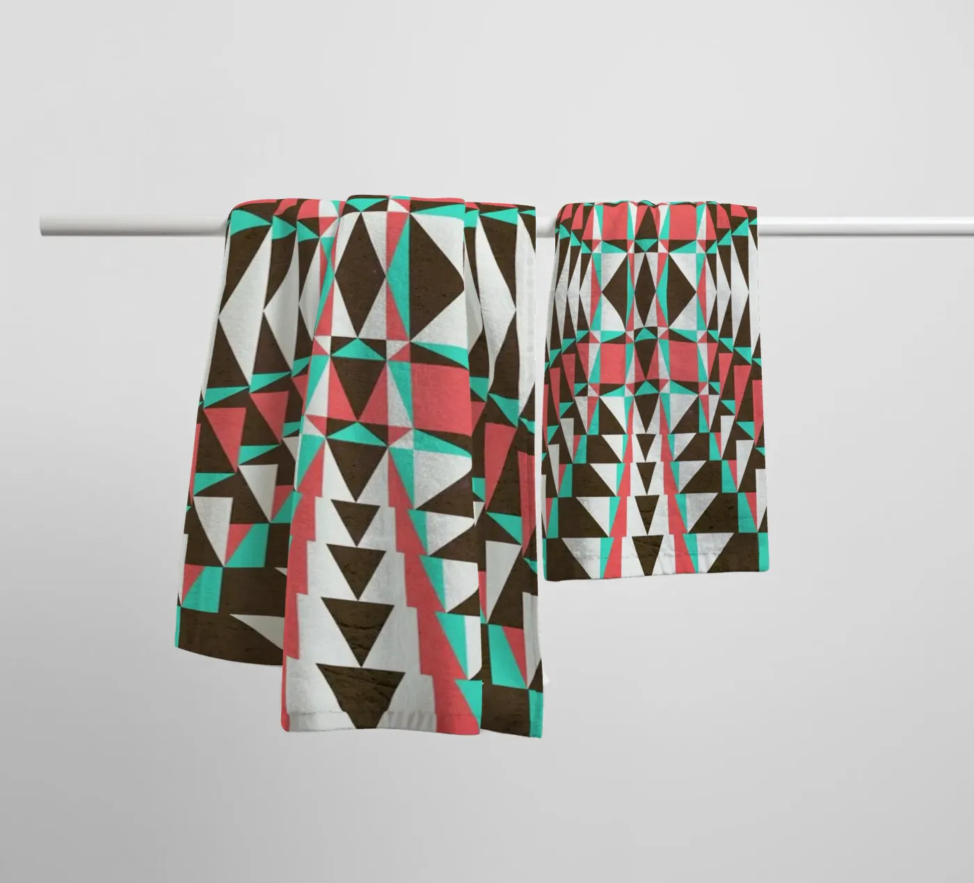 Newermind towel by Abstract Joy