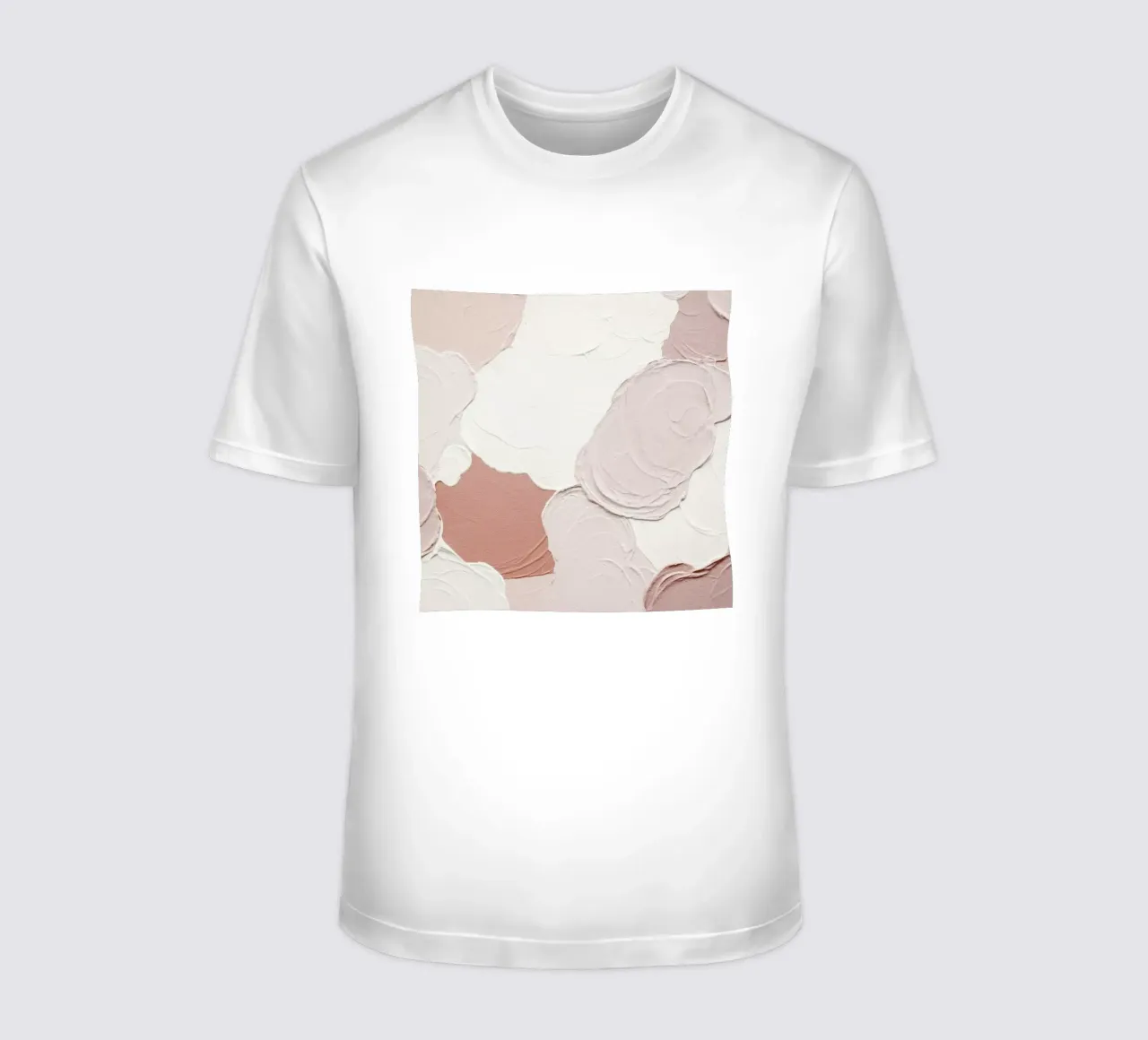 Cloudy Pink Abstract t-shirt da Ingrid Beddoes