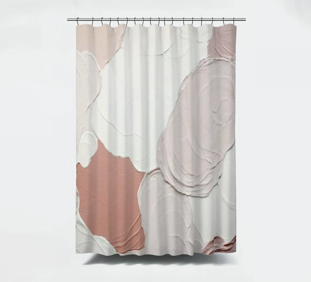 Cloudy Pink Abstract tenda da doccia da Ingrid Beddoes